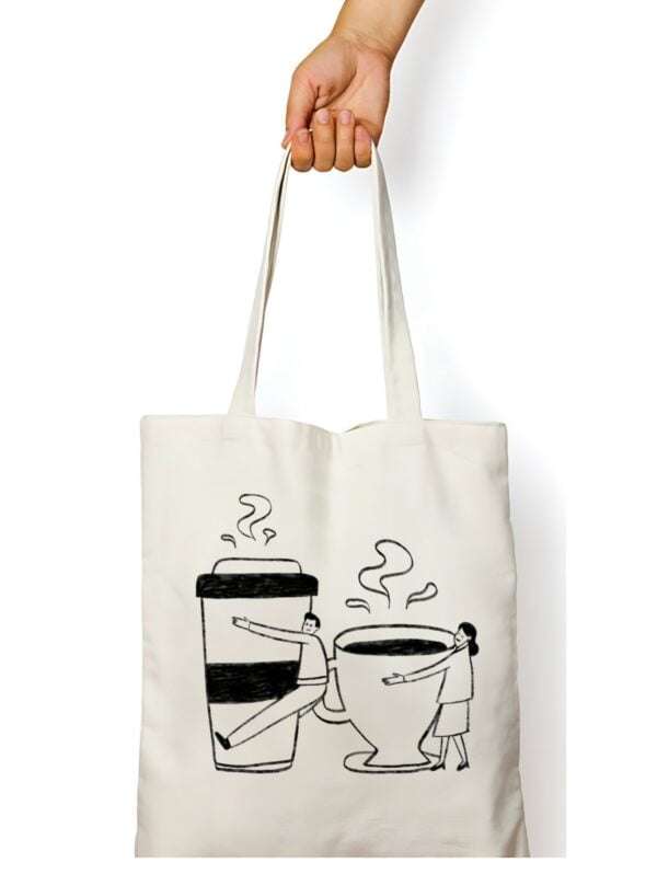 Coffee Lover's Carry: Tote Bags for Caffeine Enthusiasts