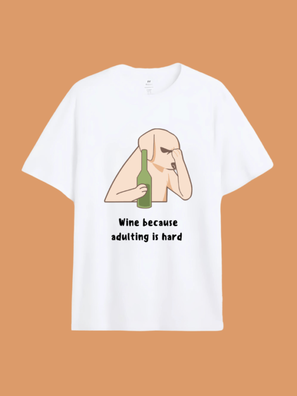 Sip in Style: Wine Lover’s Elegance Tee