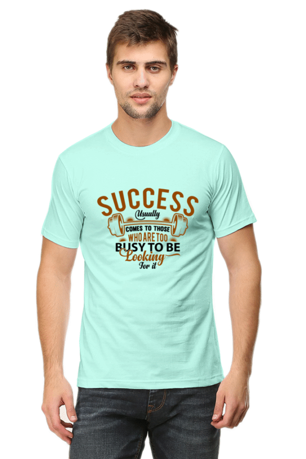 Motivational Gym T-Shirt for Hustlers | Trishultrends Unisex Activewear